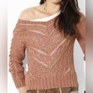 Ralph Lauren Hand Knit Top Sweater Blue Label